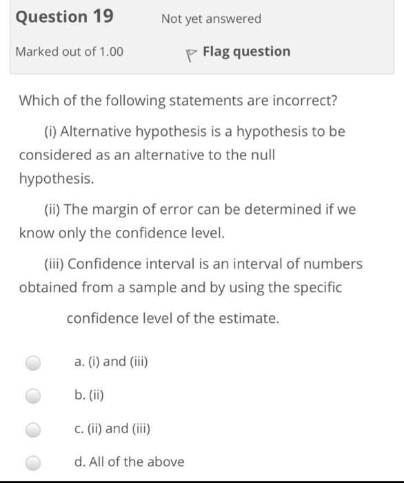 Question 20 Not Yet Answered Marked Out Of 1 00 P Flag Question The Reliability Of A System Given Below Is 0 99 Find Th 2