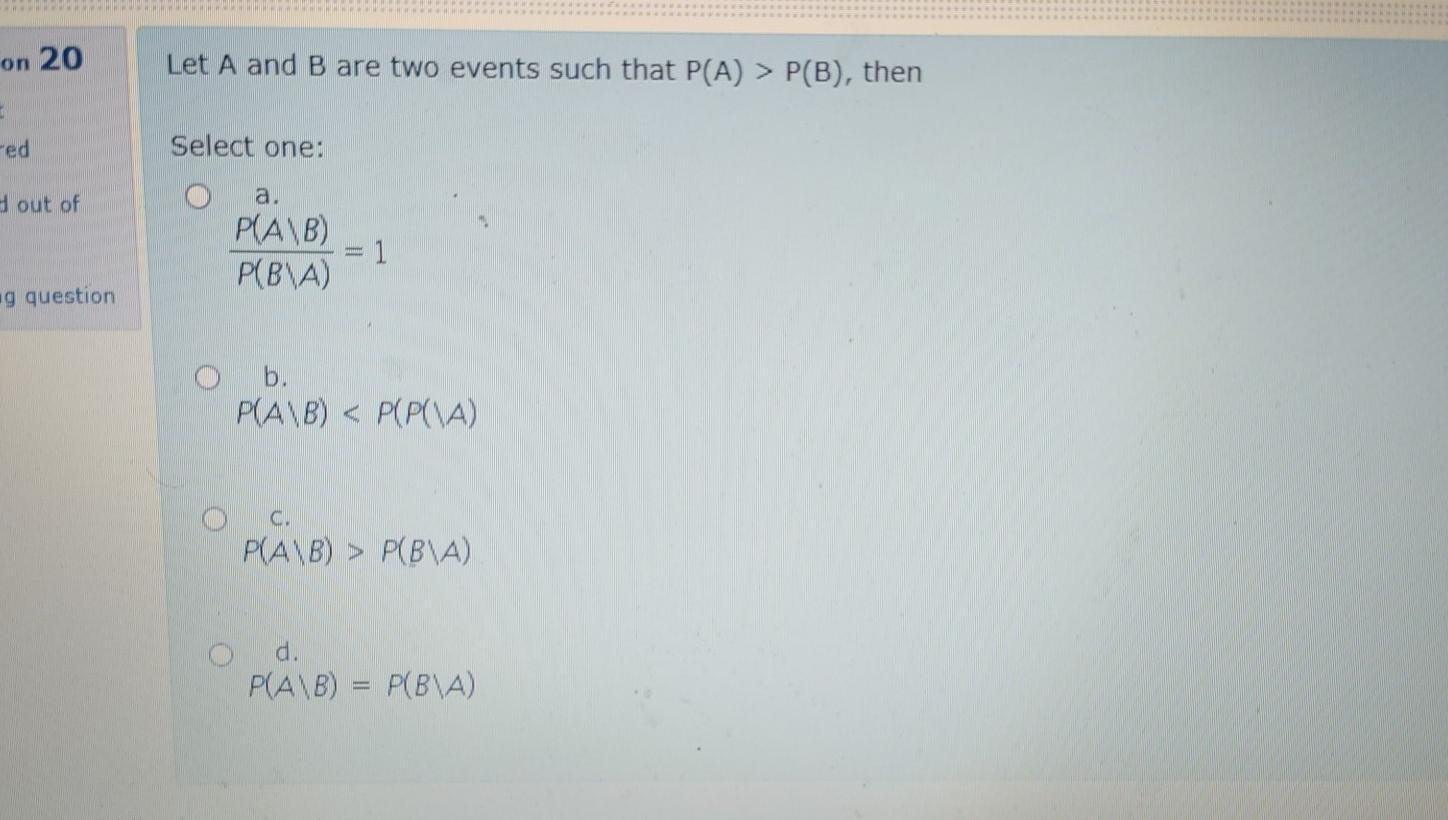En 19 An Exam Has 40 Multiple Choice Questions Each With 5 Choices Only 1 Of The 5 Choices For Each Question Is Correc 2