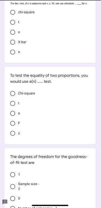 The Values Of A Chi Square Test Cannot Be Negative True False No Error Is Committed When The Null Hypothesis Is Rejecte 5