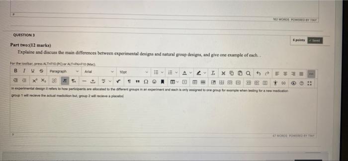 Word Fotony Tnt Question 3 Spain Part Two 12 Marks Explaine And Discuss The Main Differences Between Experimental Desi 1