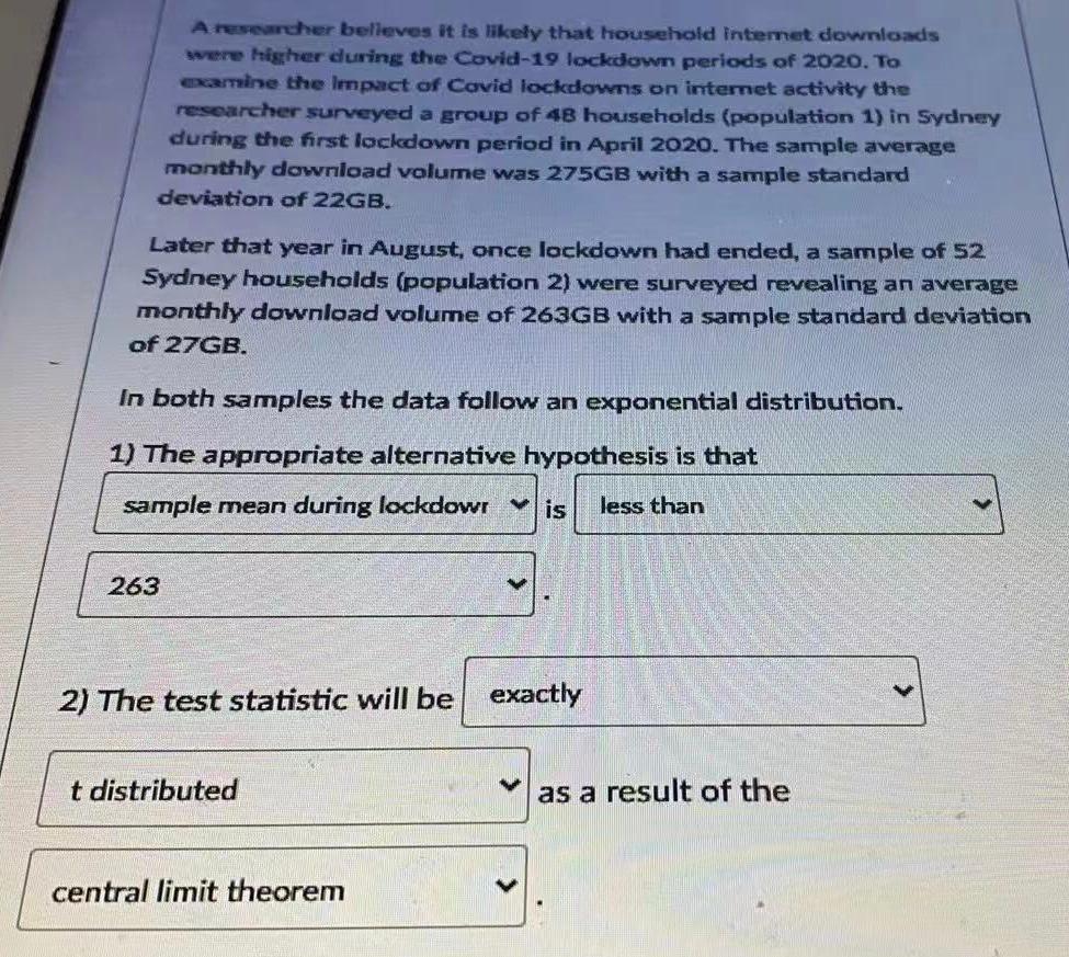 Anestercher Believes It Is Likely That Household Internet Downloads Were Higher During The Covid 19 Lockdown Periods Of 1