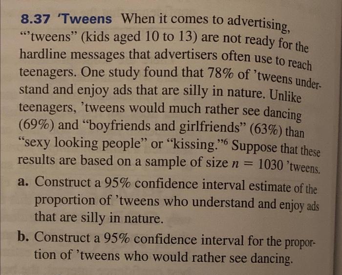8 37 Tweens When It Comes To Advertising Tweens Kids Aged 10 To 13 Are Not Ready For The Hardline Messages That Ad 1