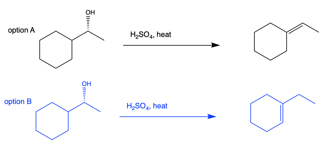 Which Reaction A Or B Shows The Correct Major Product Why 1