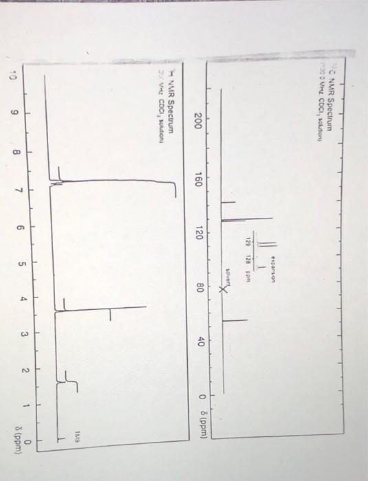 19 30 Points You Have Been Given The H Nmr And C Nmr For The Following Molecules You Will Need To A Assign The Co 4