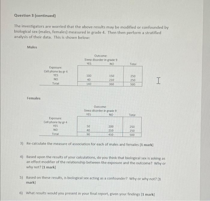 Question 3 A Prospective Cohort Study Has Been Conducted To Determine Whether Cell Phone Ownership Among Young Children 2