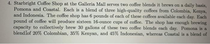4 Starbright Coffee Shop At The Galleria Mall Serves Two Coffee Blends It Brews On A Daily Basis Pomona And Coastal E 1