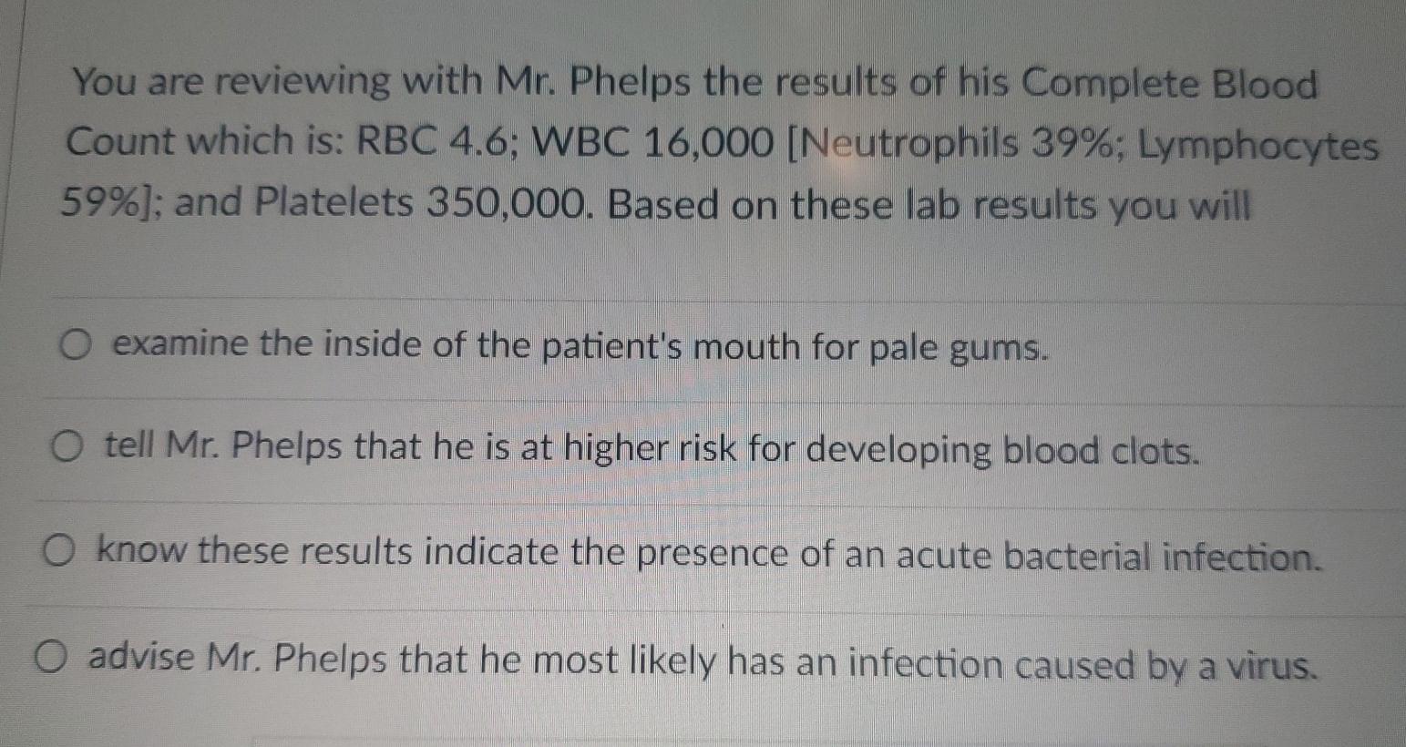 A Client Is Brought To The Clinic By The Spouse The Client S Lab Results Are Na 156 K 4 0 Ca 9 5 Mg 2 1 Bun 2