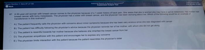 Bt Amari Waman With Breast Cancer Comes The Breast Cancer With Only Matter The Phone Transference Bus Scenario A The P 1