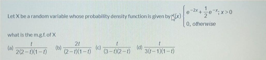X (a) (b) 26 (2 1)(1 0 (a) (d) 2(2 0) 1