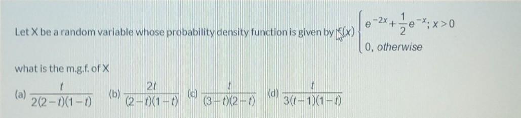 X (a) (b) 26 (2 1)(1 0 (a) (d) 2(2 0) 1