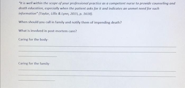 Case Study Death And Dying Read And Review Chapter 43 Loss Grief Dying Review Recording Under Module 10 From J 2