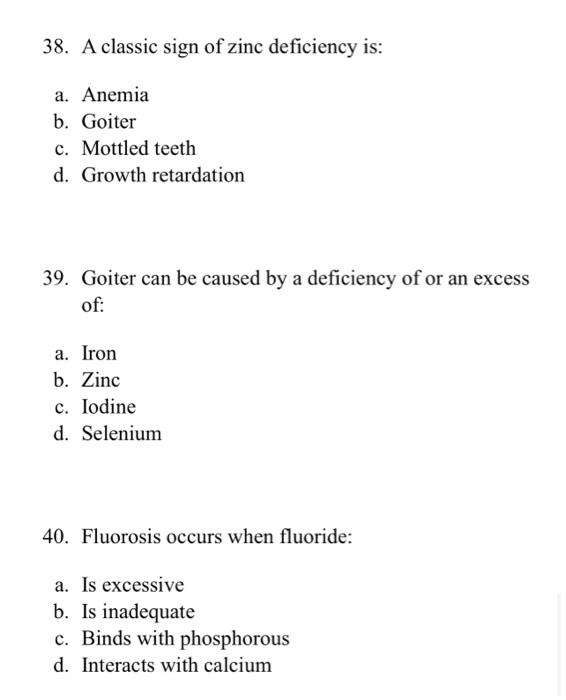 Chapter 13 31 What Type Of Anemia Results From Iron Deficiency A Hemolytic B Megaloblastic C Microcytic Hypochromi 3