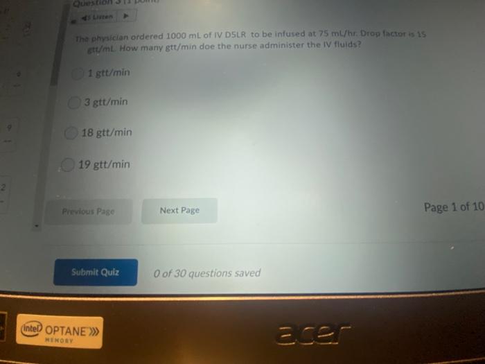A Medication Ordered As Drug X 0 4 Mg Po Bid The Drug X Label States In A Total Volume Of 15 Ml Containing 500 Mcg Of T 3