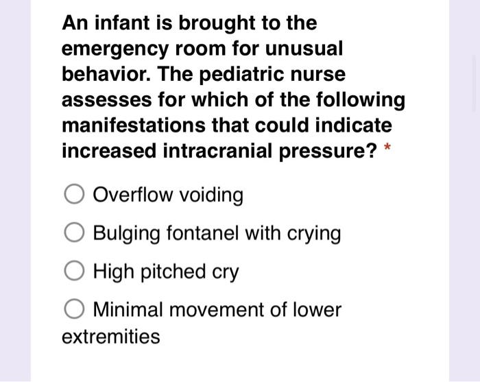 The Nurse In The Clinic Is Speaking With The Parents Of A Newborn Male With Down Syndrome Which Of The Following Would 2