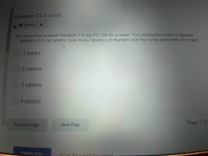 Question 20 1 Point Order Amoxicillin And Clavulanate Potassium 300 Mg Po Q8h Available Amoxicillin 200 Mg Per 5 Ml 2