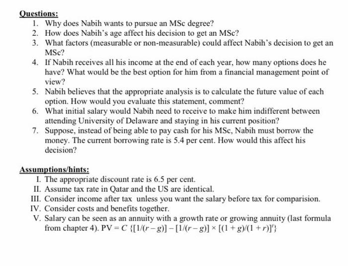 Busa 312 Case Study On Personal Finance Fall 2021 Instructions A Each Group 4 To 5 Students Maximum To Work Together 2