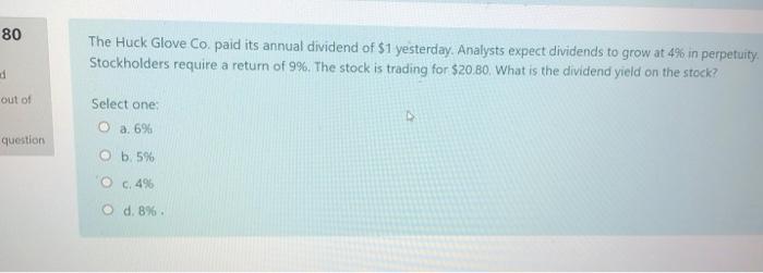 78 The Average P E Multiple In The Oil Industry Is 16 Mobil Oil Is Expected To Have An Eps Of 450 In The Coming Year 2