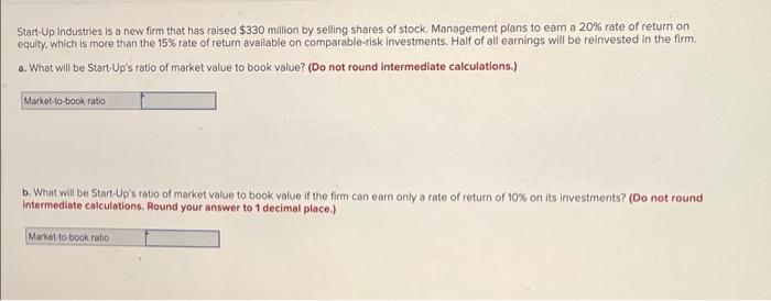 Start Up Industries Is A New Firm That Has Raised 330 Million By Selling Shares Of Stock Management Plans To Earn A 20 1