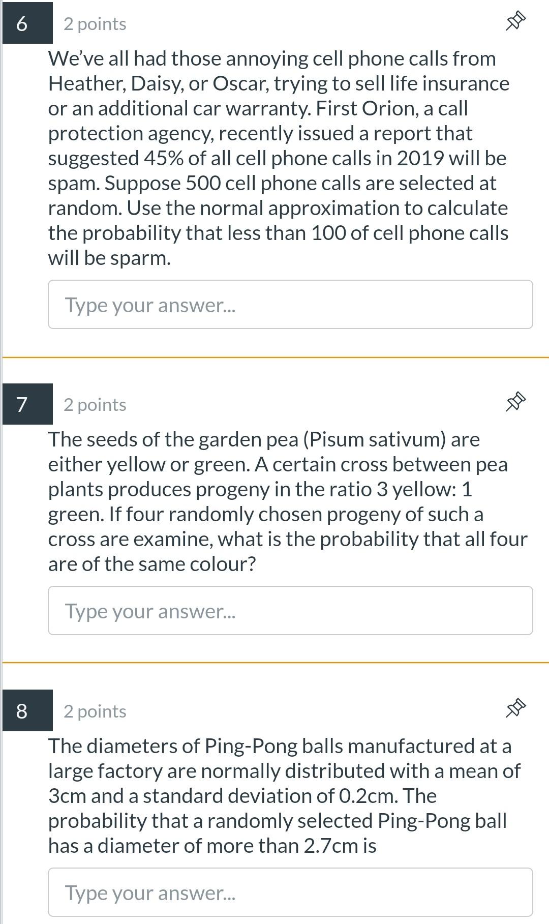 1 Do 2 Points The Fifth Percentile Of A Normal Distribution Is How Many Standard Deviations Below The Mean Type Your An 3