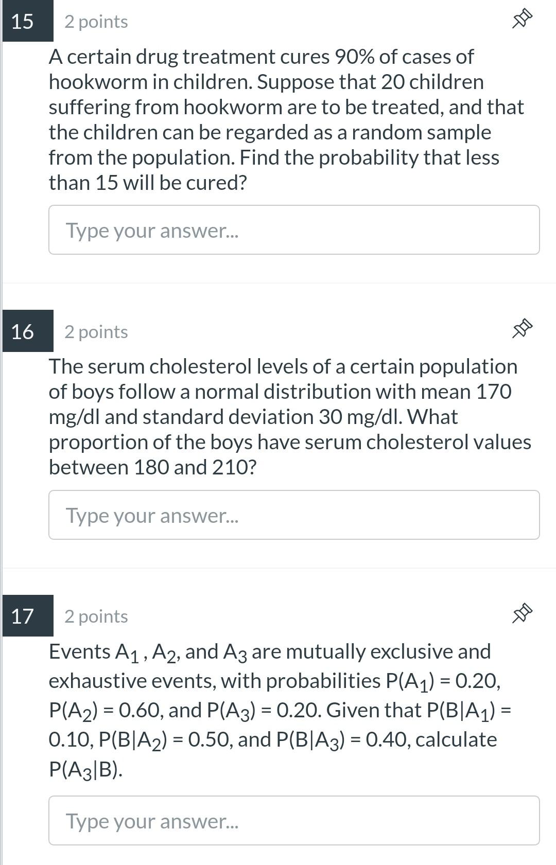 1 Do 2 Points The Fifth Percentile Of A Normal Distribution Is How Many Standard Deviations Below The Mean Type Your An 6