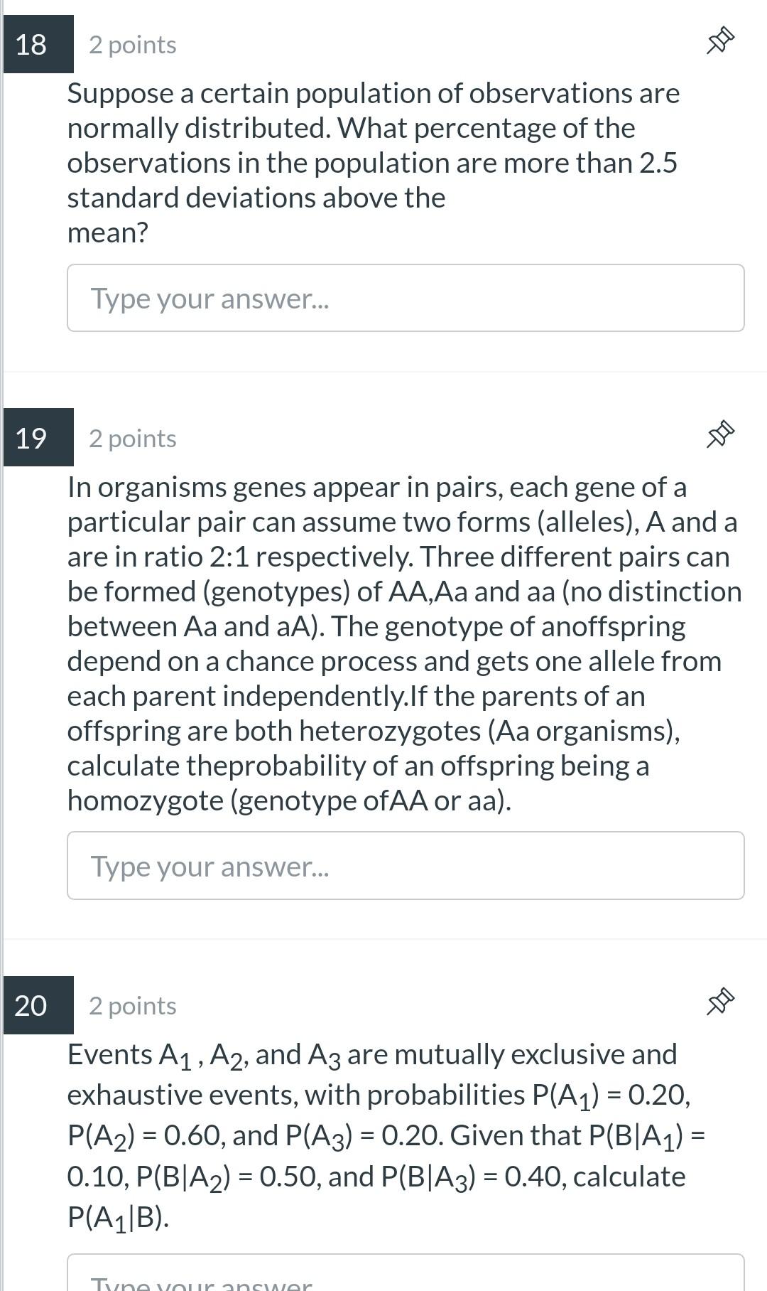 1 Do 2 Points The Fifth Percentile Of A Normal Distribution Is How Many Standard Deviations Below The Mean Type Your An 7