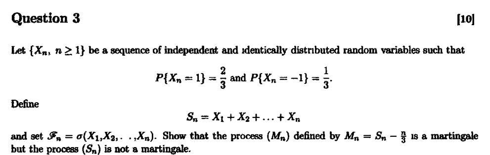 Stochastic Modeling 1
