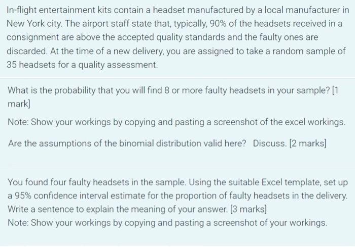 In Flight Entertainment Kits Contain A Headset Manufactured By A Local Manufacturer In New York City The Airport Staff 1