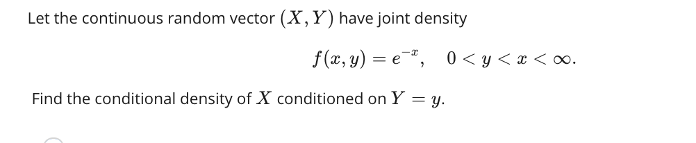 Let The Continuous Random Vector X Y Have Joint Density F X Y 2 1 0 1