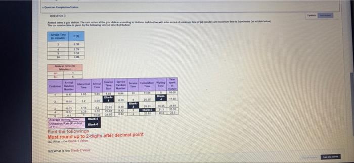 Question The 4 01 At W T 30 Chand O 2 201 236 022 St Con Ande Find The Followings Must Round Up To 2 Digits Afte 1