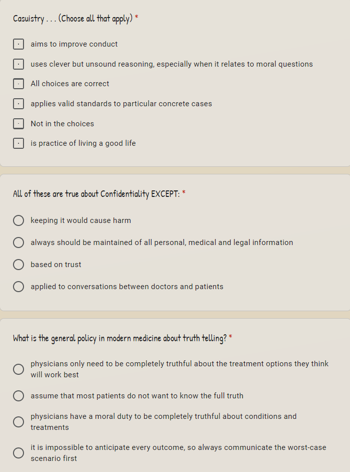 Casuistry Choose All That Apply Aims To Improve Conduct Uses Clever But Unsound Reasoning Especially When It Re 1