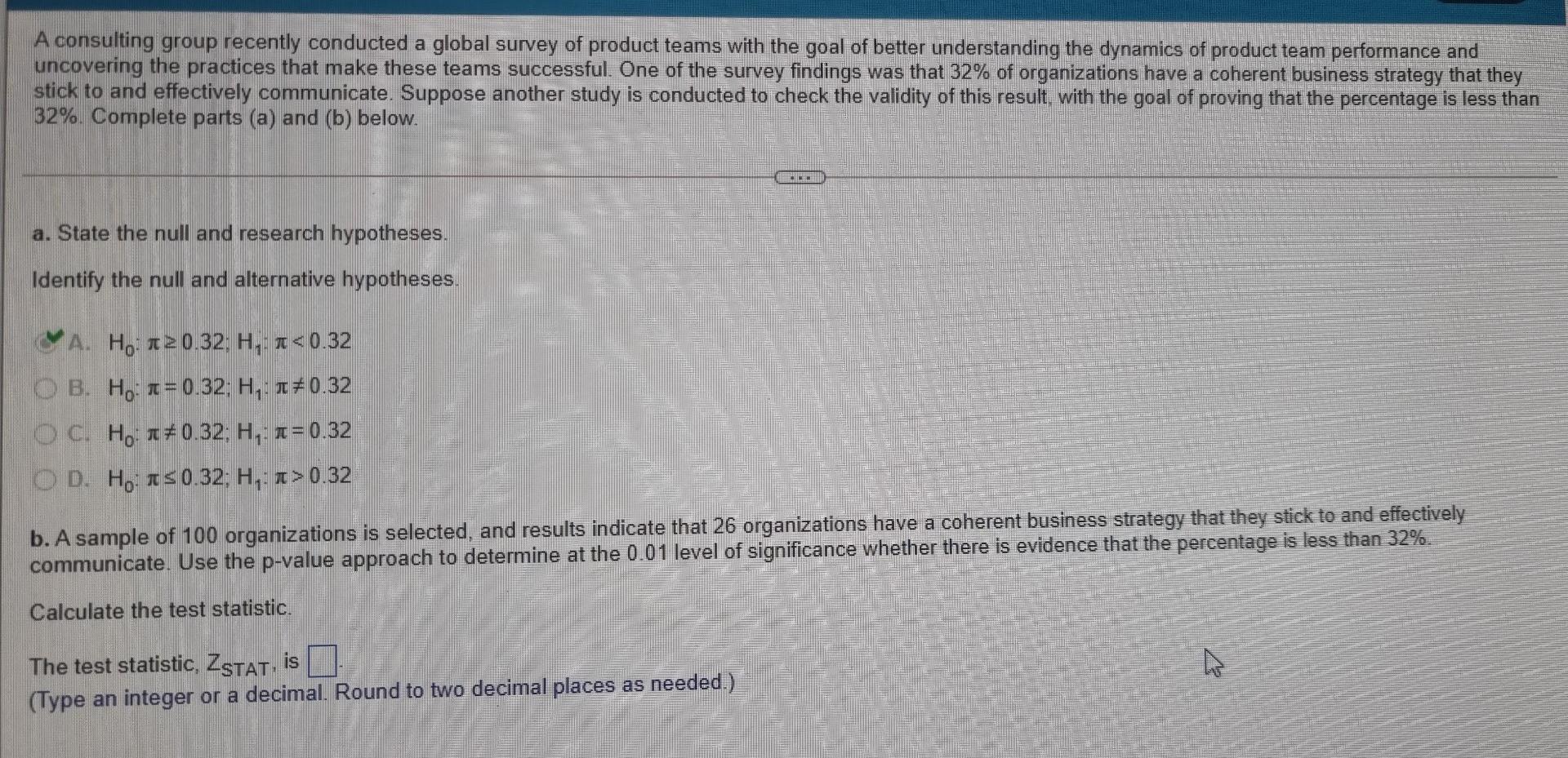 A Consulting Group Recently Conducted A Global Survey Of Product Teams With The Goal Of Better Understanding The Dynamic 1