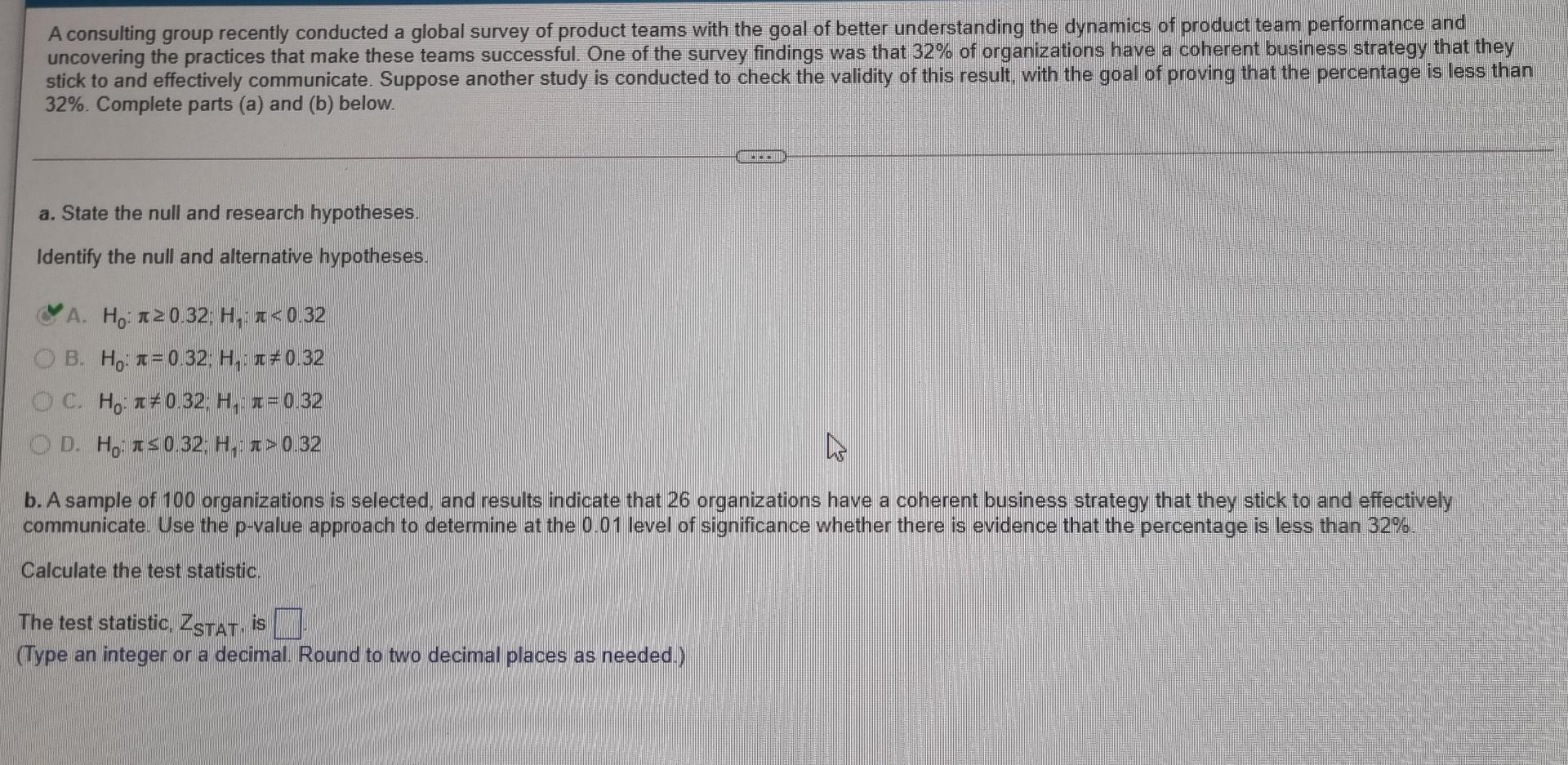 A Consulting Group Recently Conducted A Global Survey Of Product Teams With The Goal Of Better Understanding The Dynamic 1