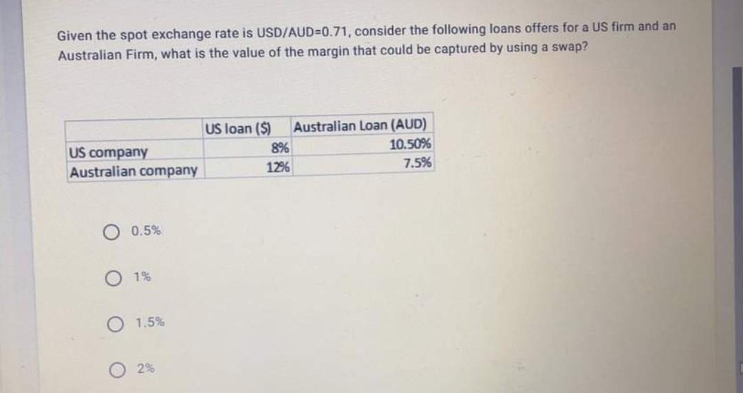 1 An Interest Rate Swap Has Three Years Of Remaining Life Payments Are Exchanged Annually Interest At 4 Is Paid And 1 1