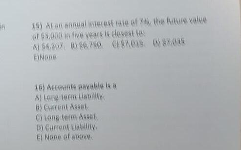 15 At An Annual Interact Cate Of The Future Valce Of 68 060 In Five Years To Cometa A 64 2676 86760 08 046 08035 Eng 1