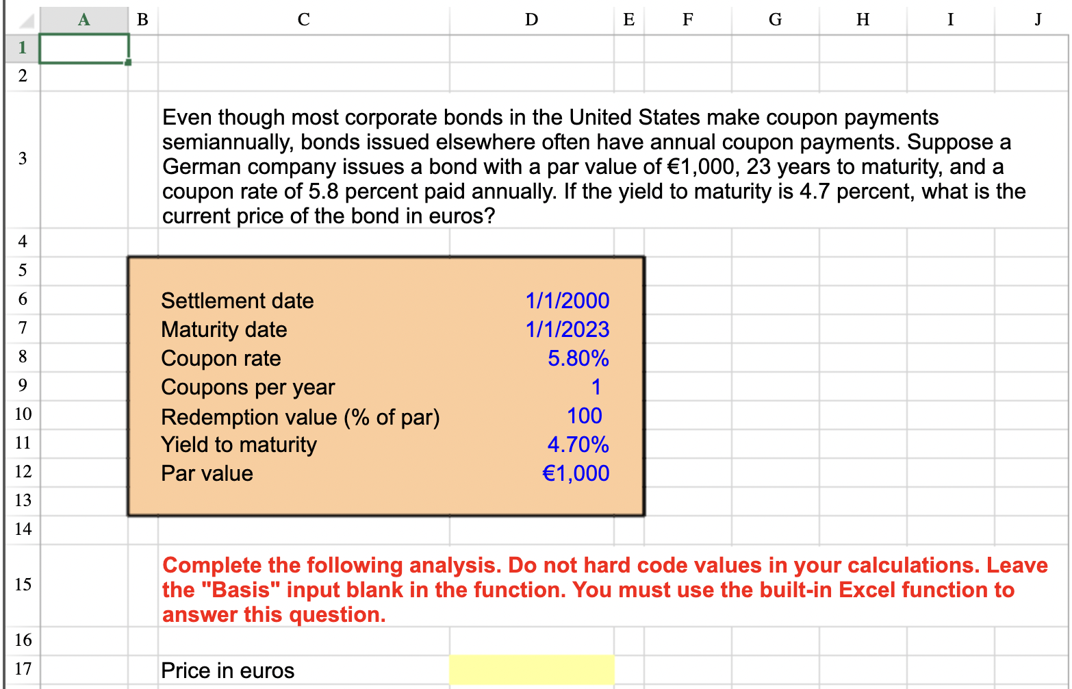 6 Please Answer In Excel Formulas 1