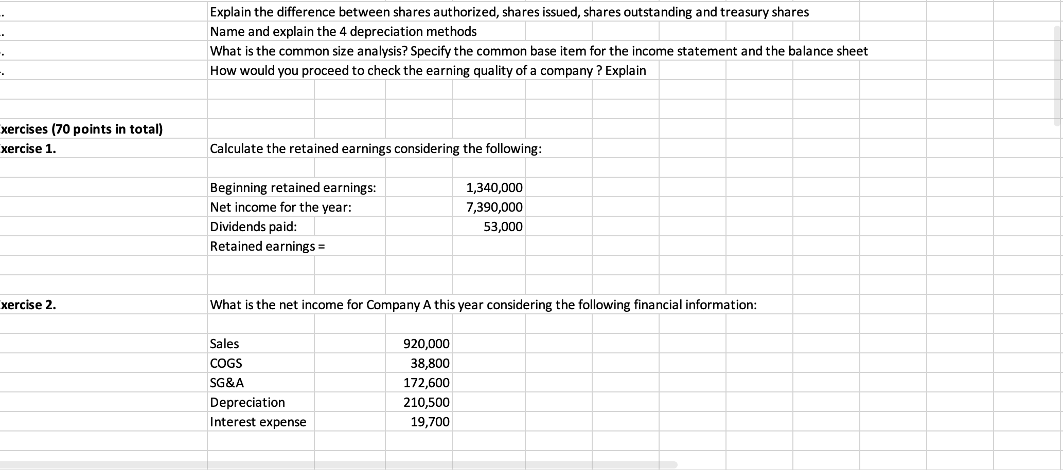 Explain The Difference Between Shares Authorized Shares Issued Shares Outstanding And Treasury Shares Name And Explain 1