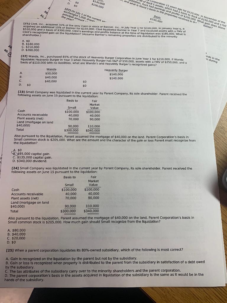 D So 130 000 200 000 Corporation 15 Years Ago For 120 000 In November Of The All Of Rock S Assets Which Had A Basi 1