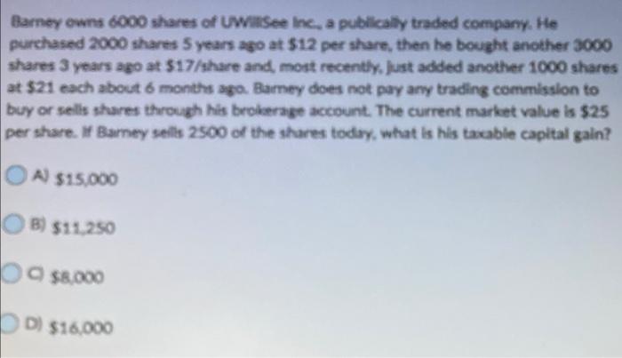 Christine Owns A Small Business She Disposed Of Depreciable Capital Property For 14 000 The Undepreciated Capital Cos 6