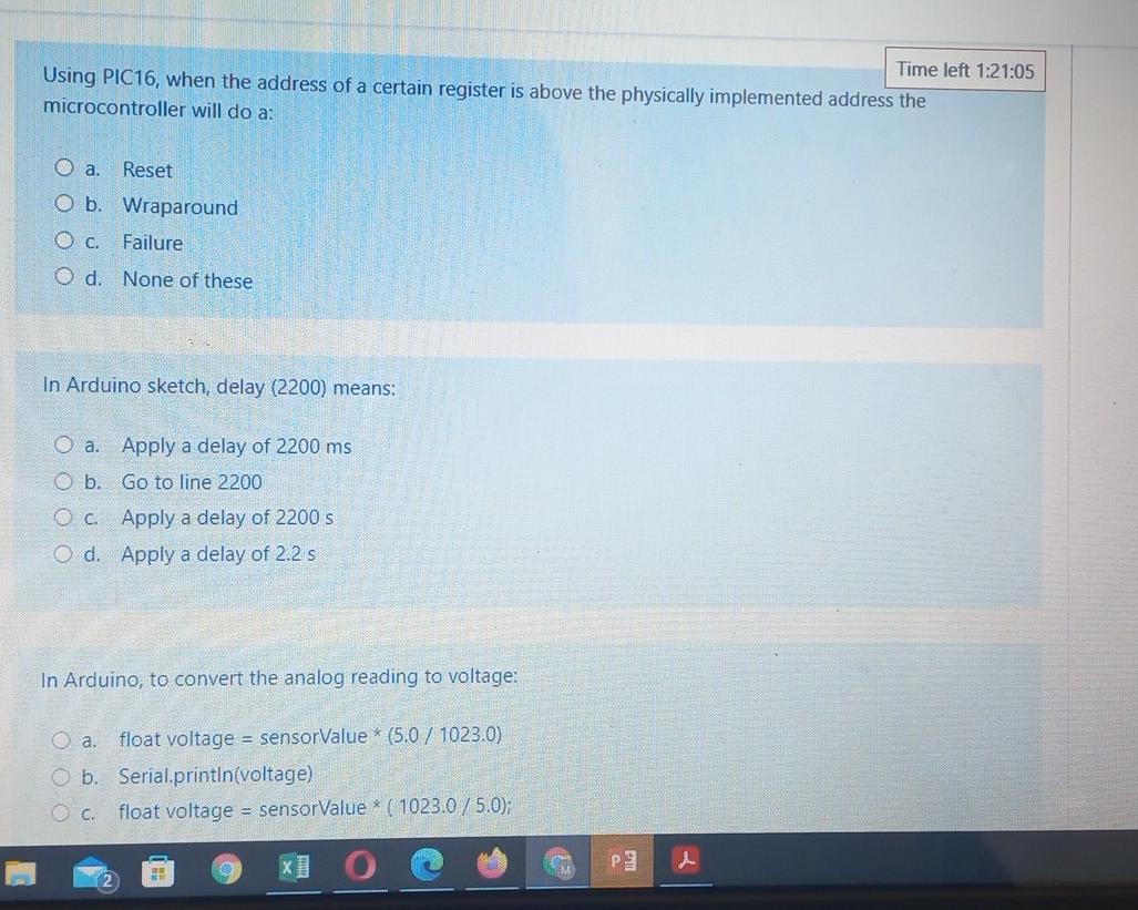 Time Left 1 21 05 Using Pic16 When The Address Of A Certain Register Is Above The Physically Implemented Address The Mi 1