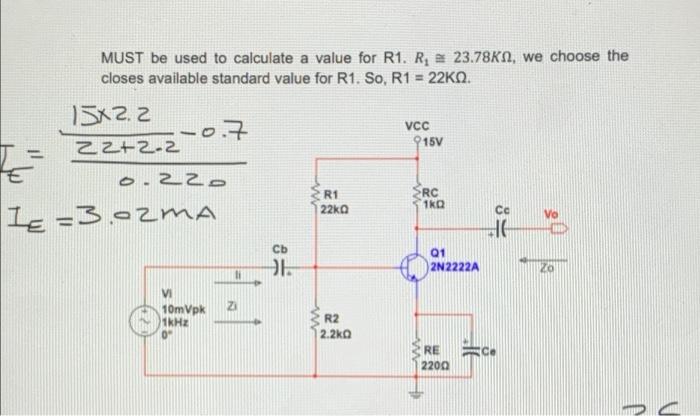 Aim To Design A Ce Transistor Amplifier Objectives 1 To Calculate Voltage Divider Bias Configuration Components 2 4