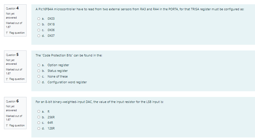 Please Asap I Will Rate And Like You Course Acquisition Microcontrollers In Biomedical Engineering 1