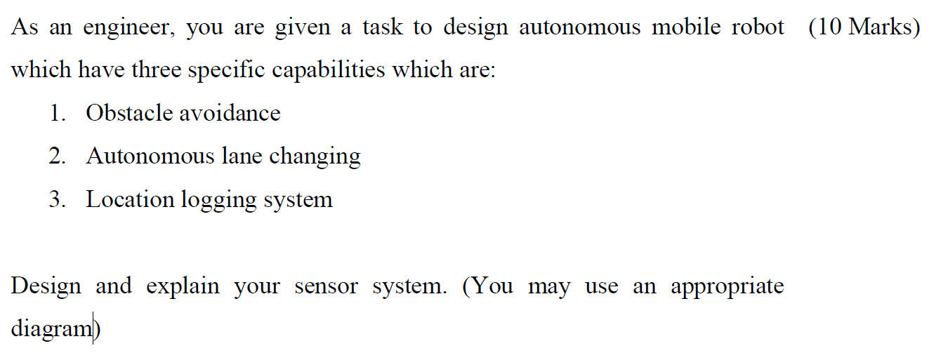 Please Use An Appropriate Diagram 1