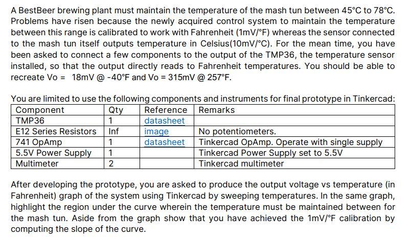 Tinkercad Please Solve This Problem In Tinkercad On A Breadboard You Are A Recently Recruited Design Engineer For Bestbe 1