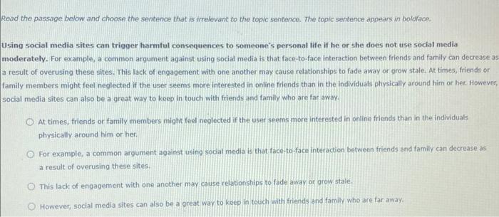 1 Pre Test Writing Unified Paragraphs Unity In A Paragraph Means The Paragraph Discusses And Supports One Thought Thr 3