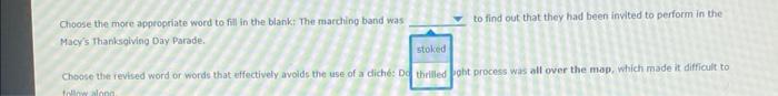 Choose The More Appropriate Word To Replace The Sexist Language In This Sentence After The Storm The Mayor Declared Th 4
