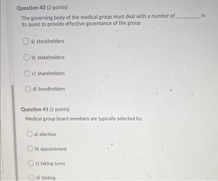 Question 11 2 Points Creating Alternative Solutions To A Problem Is A Major Step In What Process Democratic Leadershi 6