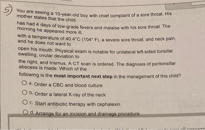 Question 1 5 Points Save Ar Which Physical Finding Presents A Strong Case For Acute Otitis Media Ca Bulging And Retrac 5