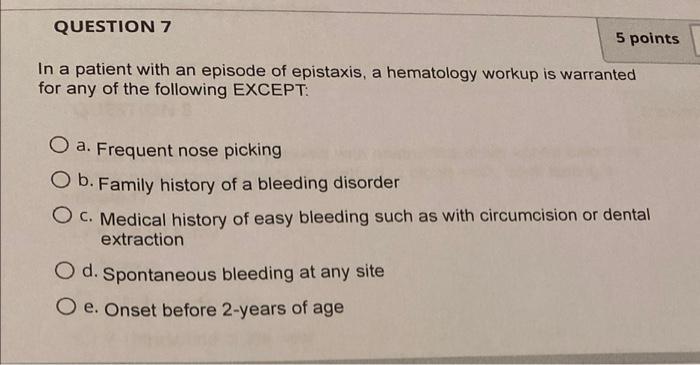 Question 1 5 Points Save Ar Which Physical Finding Presents A Strong Case For Acute Otitis Media Ca Bulging And Retrac 7