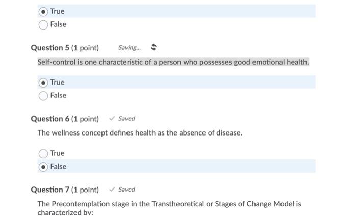 Question 13 1 Point A Strategy To Increase Your Chances Of Success In The Pursuit Of A New Behaviour Is To Frequently 5