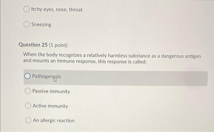 Question 14 1 Point Antibodies Have Complementary Surface Markers That Work With And Key Like A Lock Antigens T Cells 7